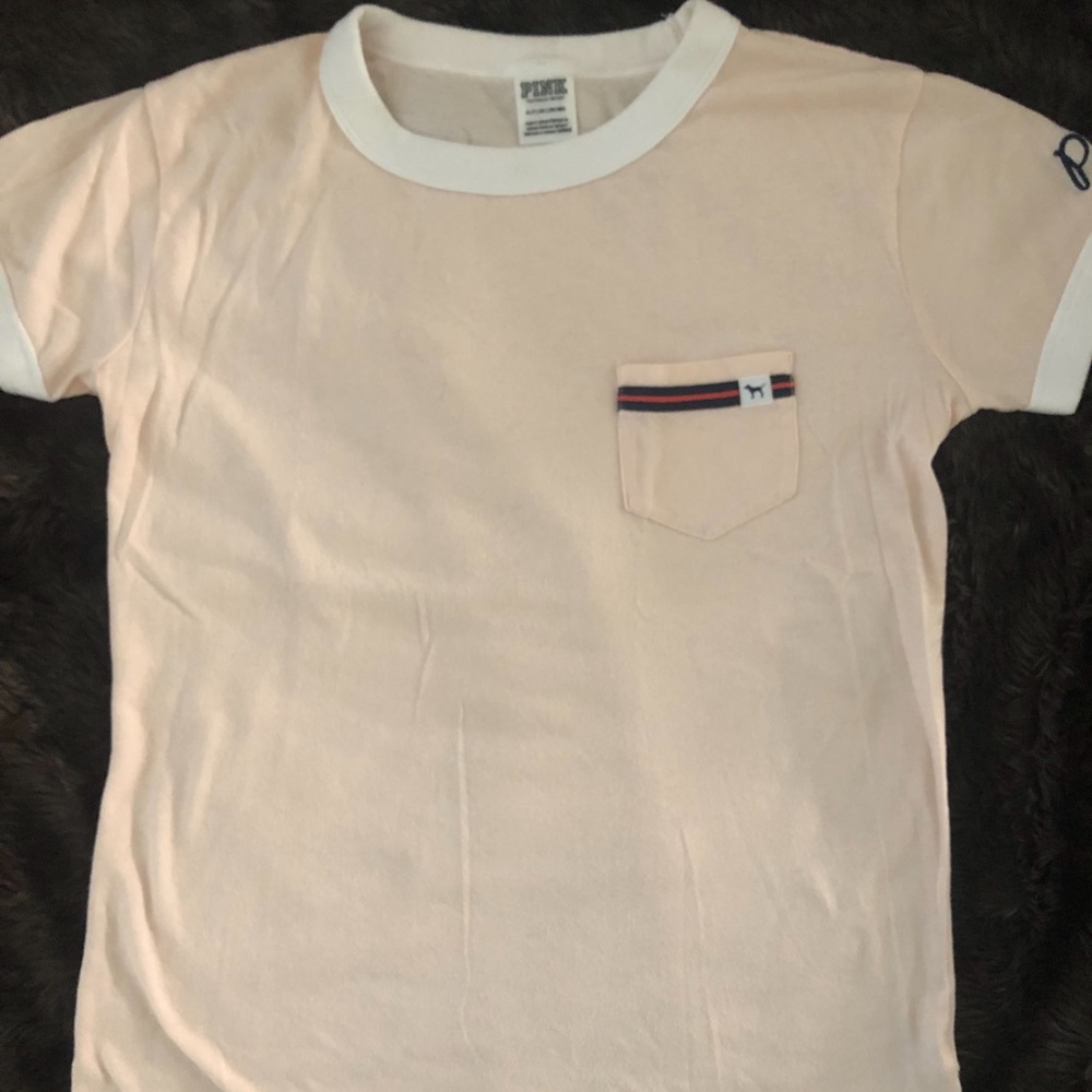 PINK baby pink pocket tee